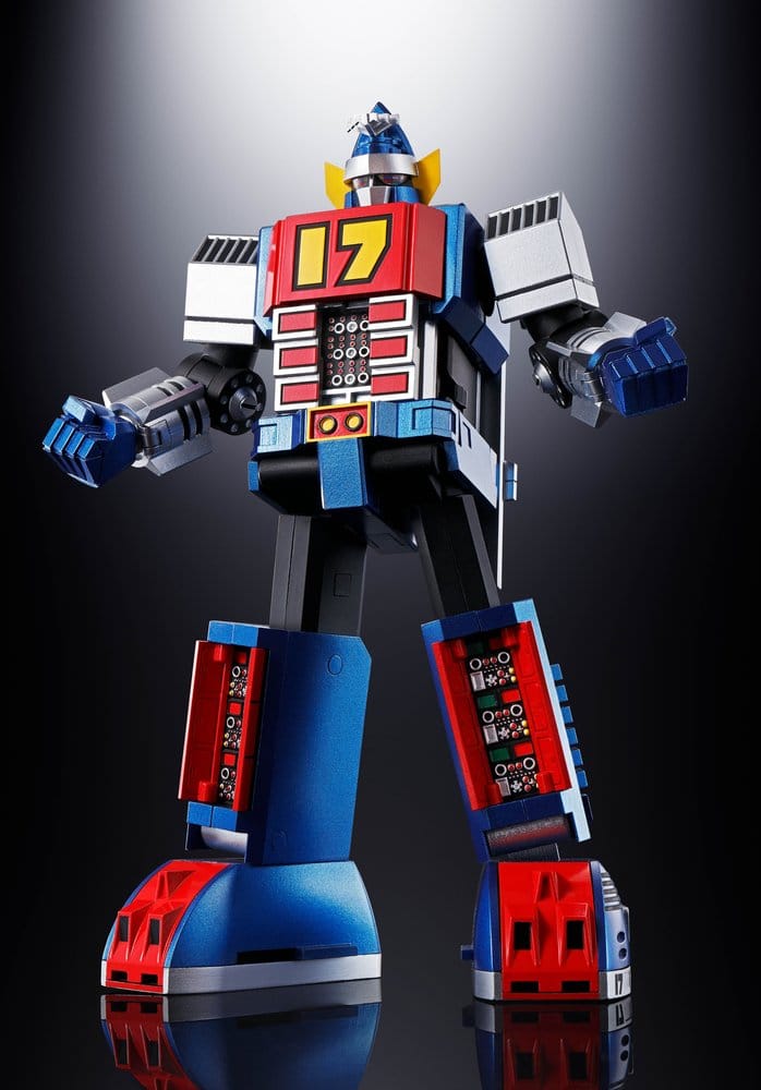 Daitetsujin 17 Soul of Chogokin Diecast Action Figure GX-101S Daitetsujin 17 & 18 Graviton Box 18 cm