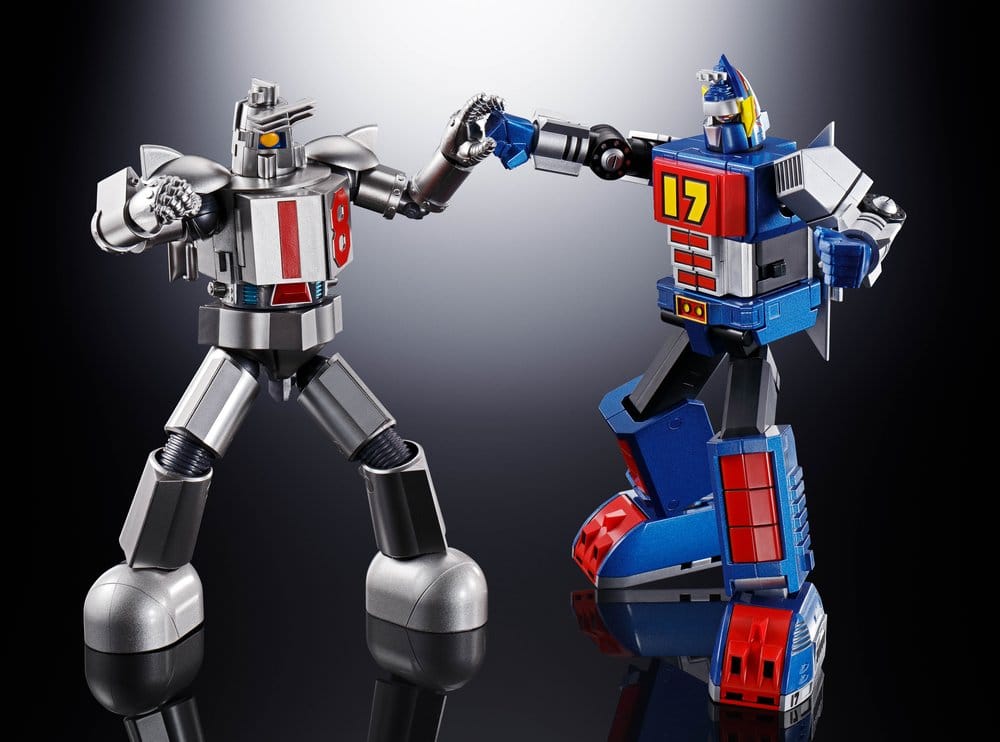 Daitetsujin 17 Soul of Chogokin Diecast Action Figure GX-101S Daitetsujin 17 & 18 Graviton Box 18 cm