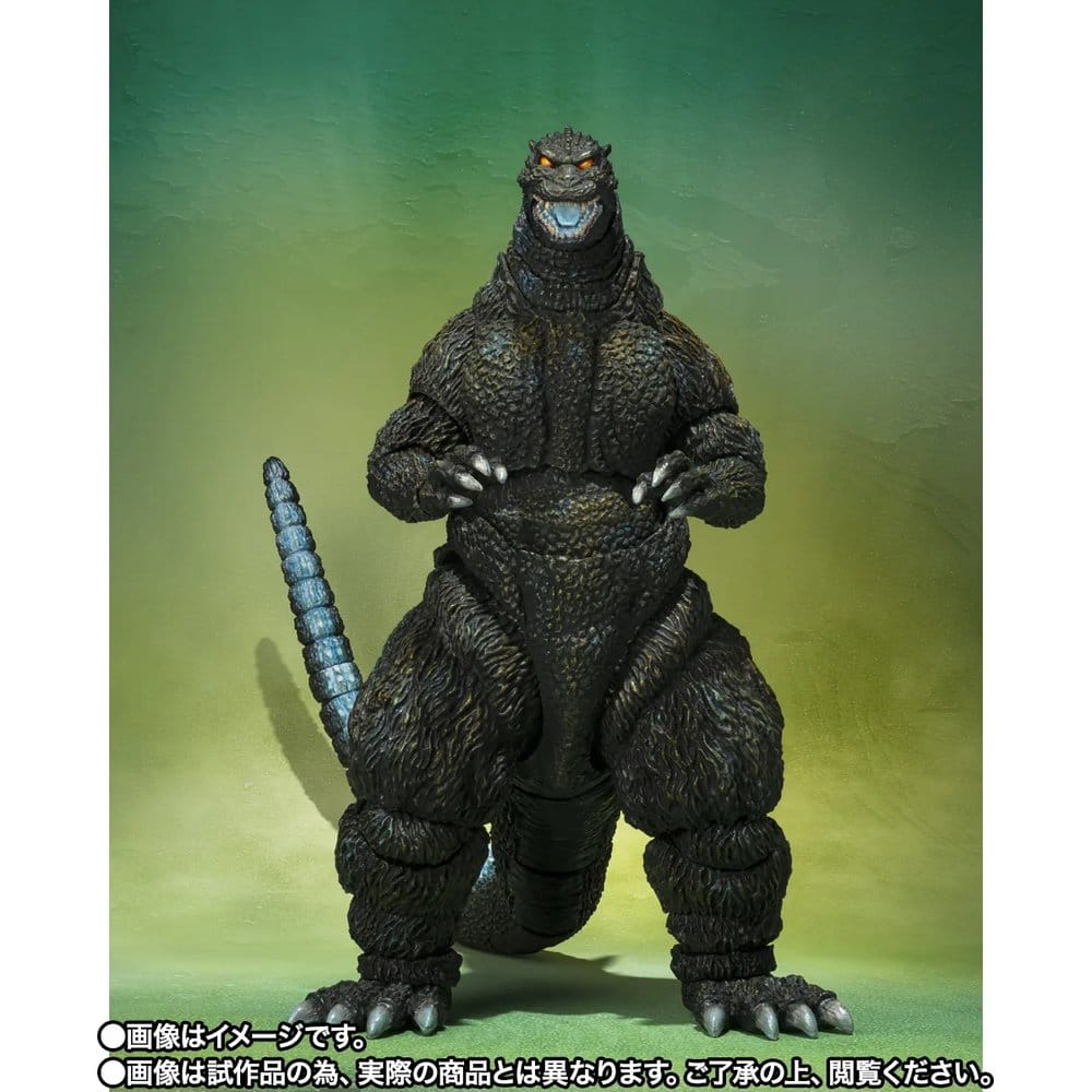Godzilla S.H.MonsterArts Action Figure Godzilla (Godzilla vs. Mechagodzilla II Poster Coloring Ver.) -Movie Graphic Plus- 16 cm