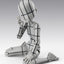 S.H.Figuarts Action Figure Body-Chan -Ken Sugimori- Edition -Wireframe- (Gray Color Ver.) 13 cm