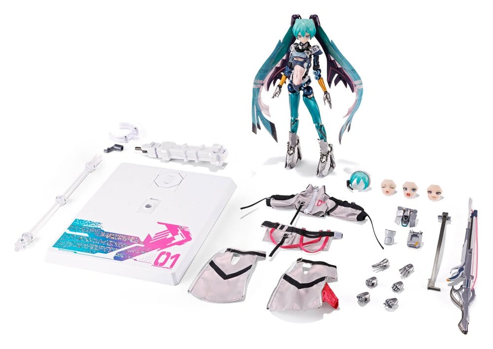 Hatsune Miku Metal Build Diecast Action Figure Hatsune Miku 18 cm