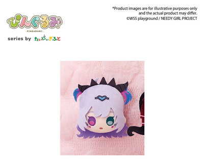 Needy Girl Overdose Pingurumi Mini Figure Purple Lollipop 8 cm