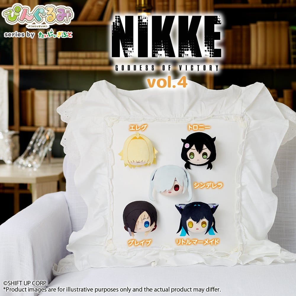 Goddess of Victory: Nikke Pingurumi Pin Badge Vol. 4 Little Mermaid