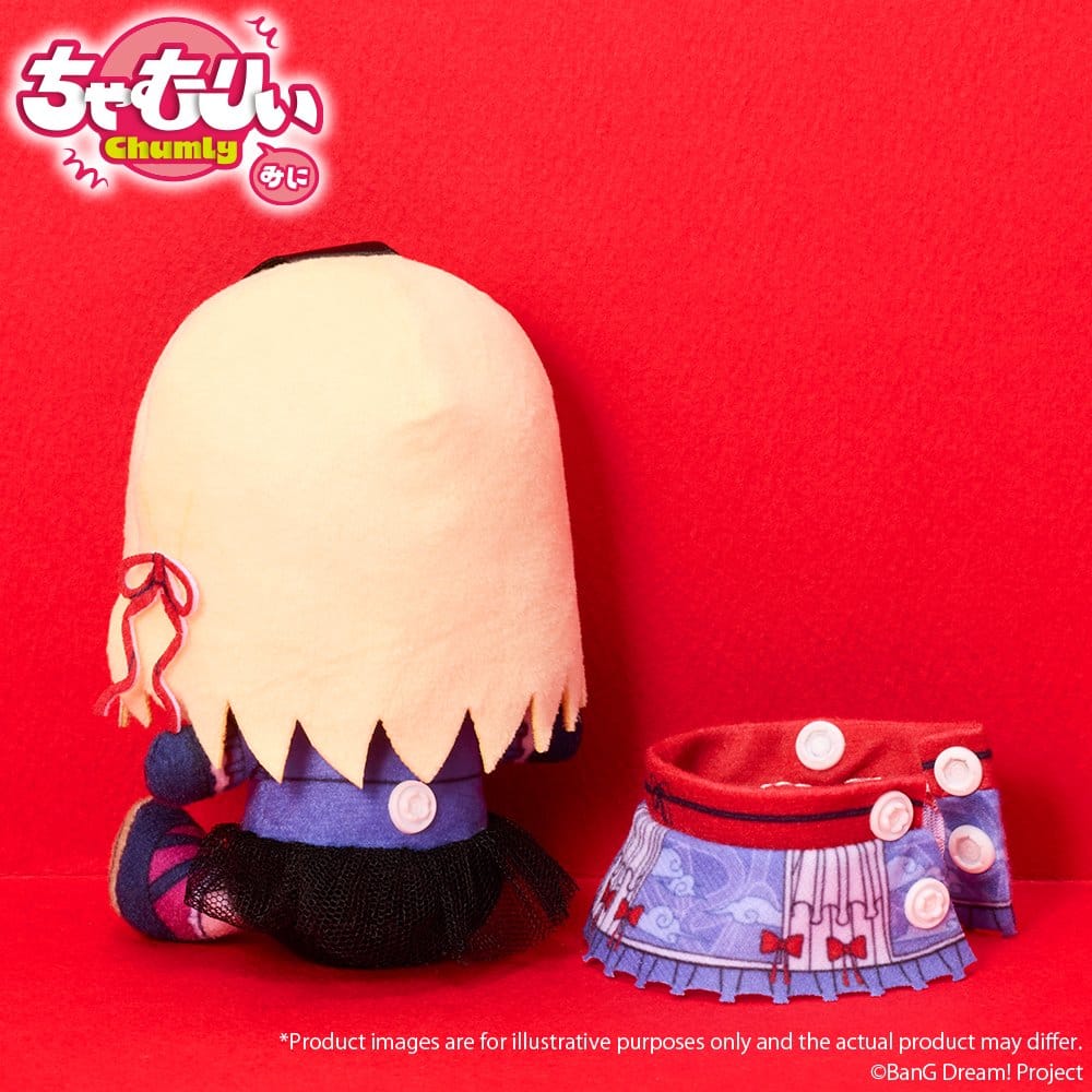 BanG Dream! Chamuri Mini Plush Keychain Ave Mujica Senbi Toryo Ver. Mortis 10 cm