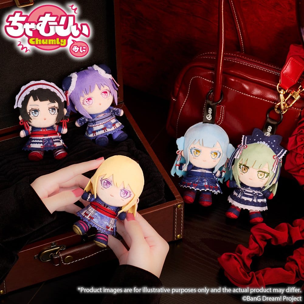 BanG Dream! Chamuri Mini Plush Keychain Ave Mujica Senbi Toryo Ver. Oblivionis 10 cm