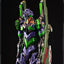 Evangelion Carbotix Action Figure Evangelion Unit-01 Test Type (DX Ver.) 33 cm