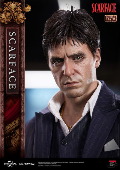 Scarface Superb Scale Statue 1/4 Tony Montana (Rooted Hair Version) 53 cm