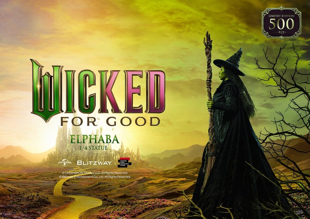 Wicked 2: For Good Superb Scale Statue 1/4 Elphaba 56 cm