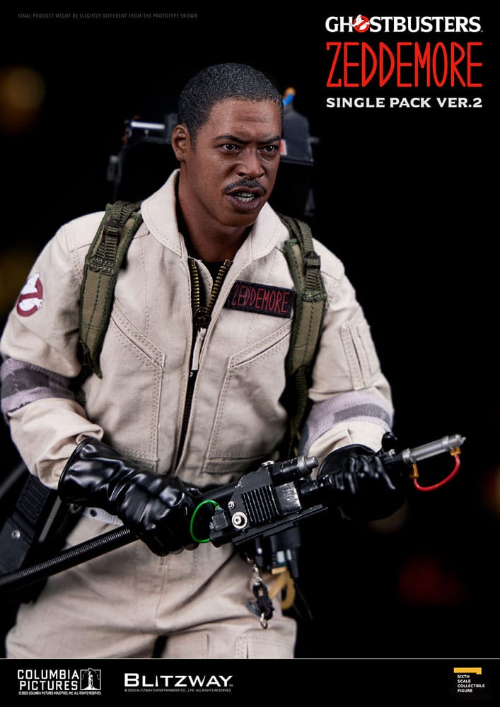 Ghostbusters Premium UMS Action Figure 1/6 Winston Zeddemore Ver. 2 31 cm