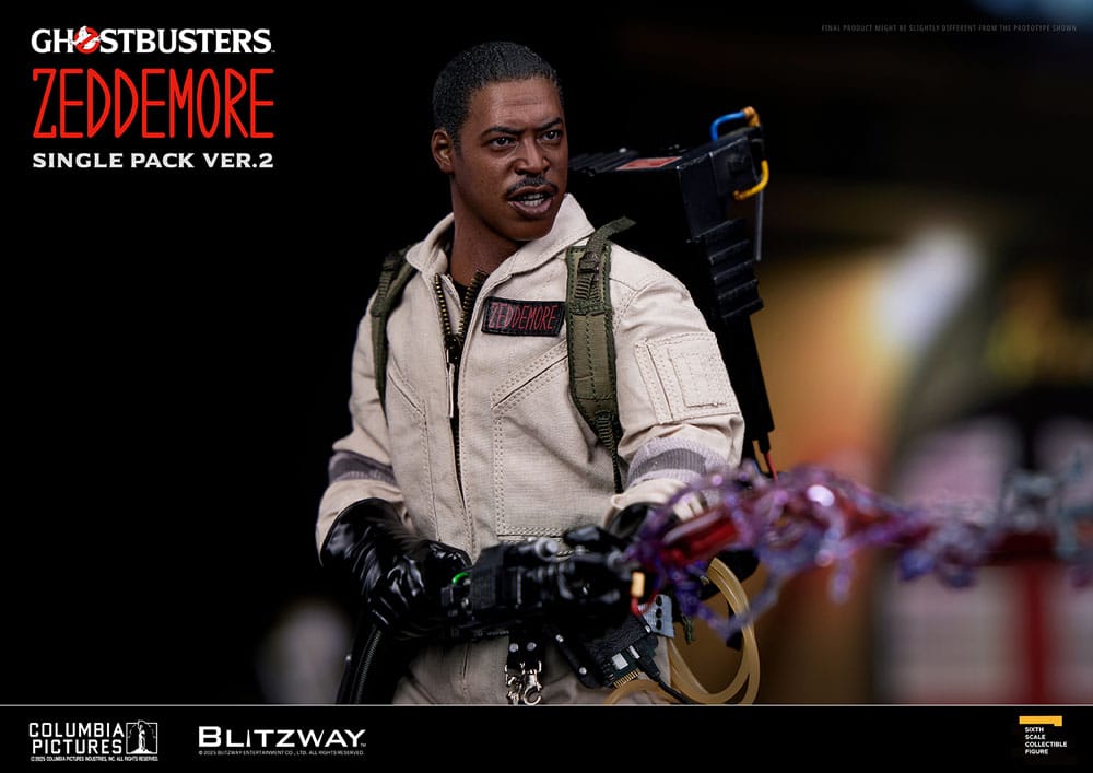 Ghostbusters Premium UMS Action Figure 1/6 Winston Zeddemore Ver. 2 31 cm