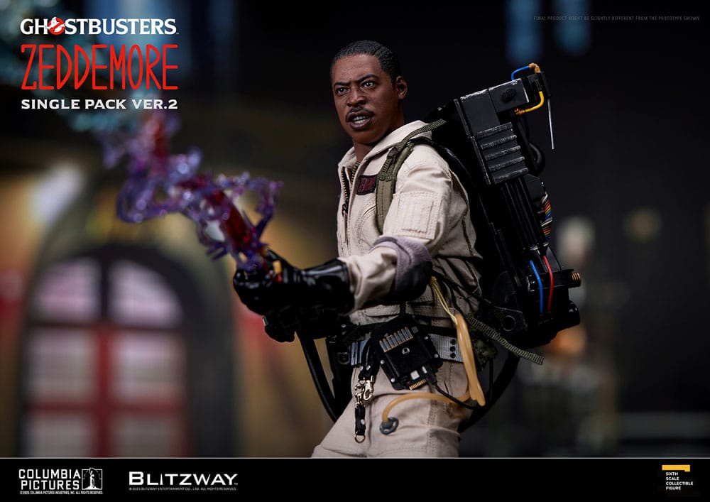 Ghostbusters Premium UMS Action Figure 1/6 Winston Zeddemore Ver. 2 31 cm