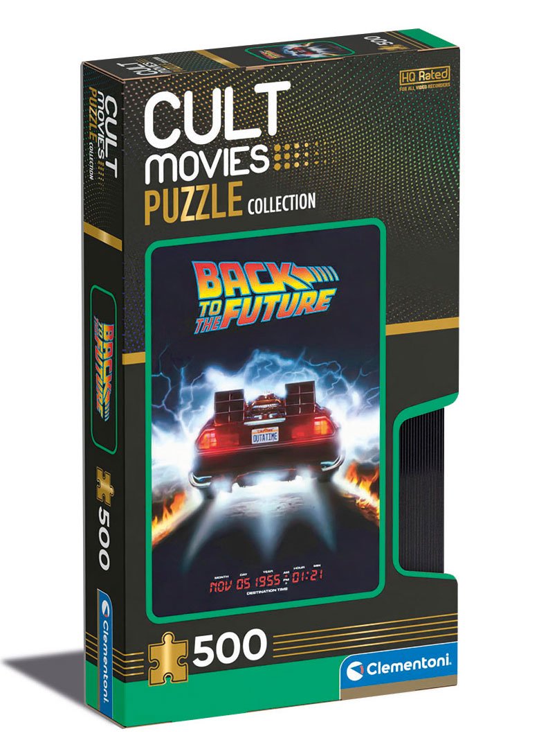 Cult Movies Puzzle Collection Jigsaw Puzzle Back To The Future (500 pieces)