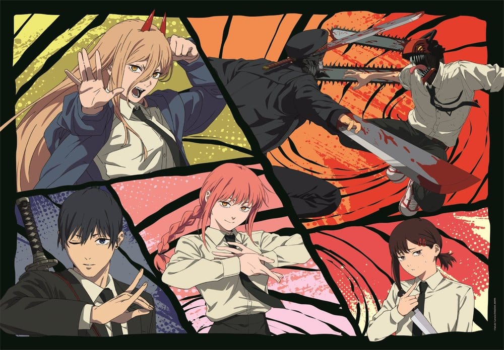 Chainsaw Man Anime Puzzle Collection Jigsaw Puzzle Chainsaw Man Frames  (500 pieces)