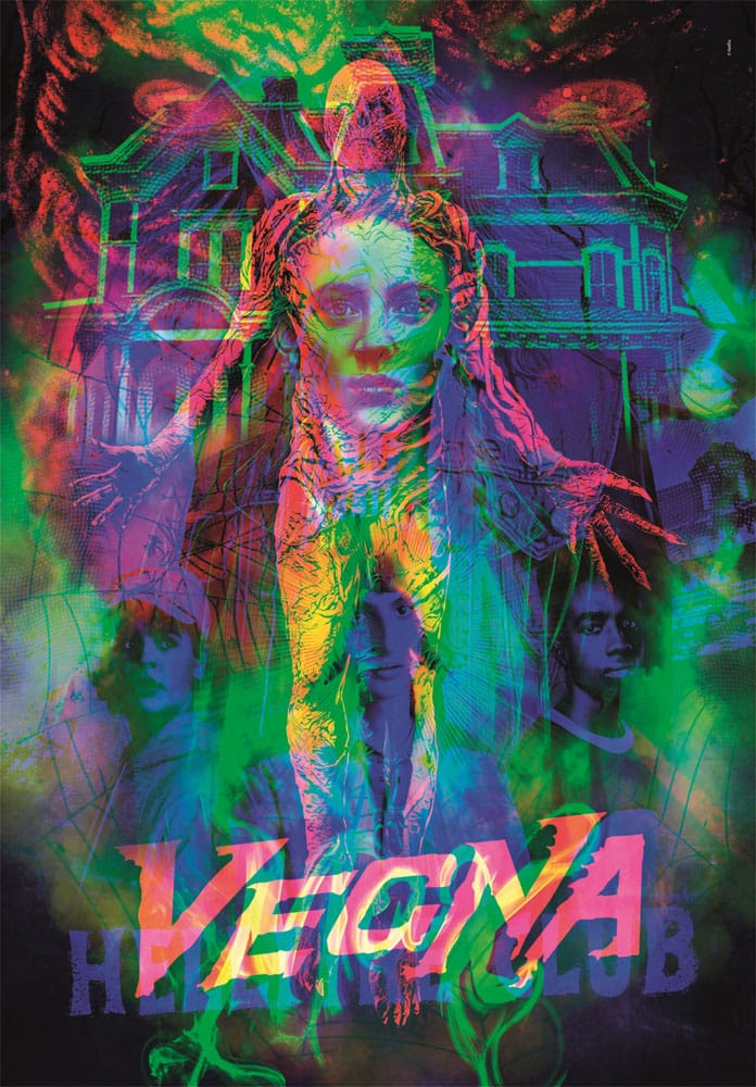 Stranger Things Metamorphic Art Collection Jigsaw Puzzle with Light-Up Effect Vecna ​​(520 pieces)