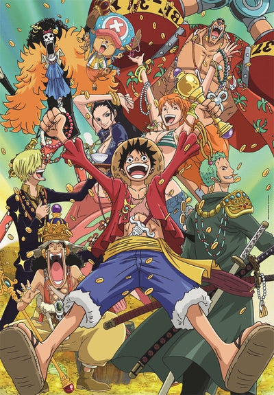 One Piece Jigsaw Puzzle Luffy & Friends (1000 pieces)
