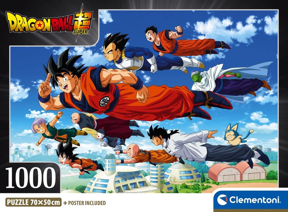 Dragon Ball Jigsaw Puzzle Flying (1000 pieces)