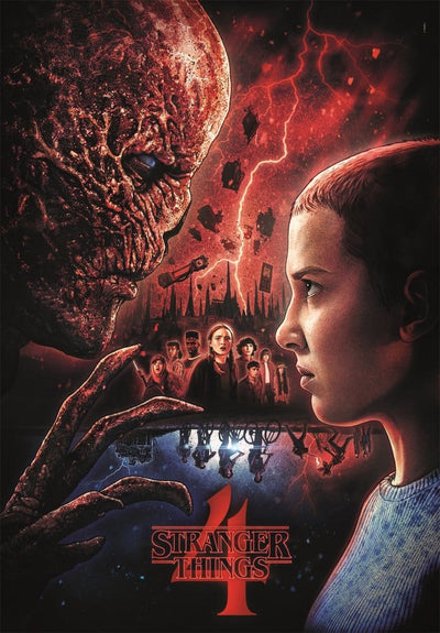 Stranger Things Jigsaw Puzzle Stranger Things 4 Upside Down (1000 pieces)