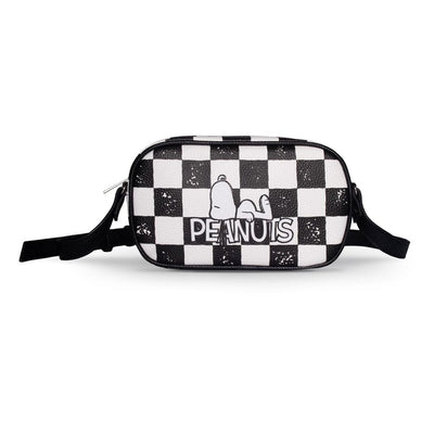 Peanuts Crossbody Checkerboard Logo