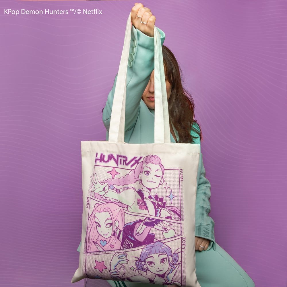 KPop Demon Hunters Tote Bag A battle for the fans