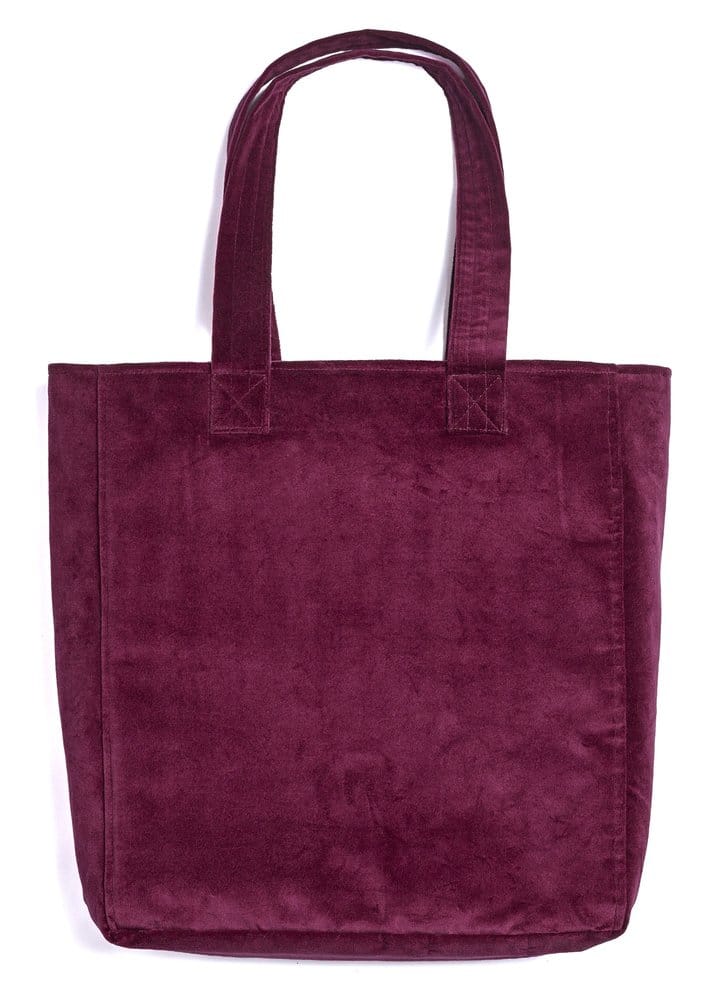 Harry Potter Tote Bag The Wand Chooses The Wizard Velvet