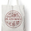Harry Potter Tote Bag Platform 9 3/4 Cotton