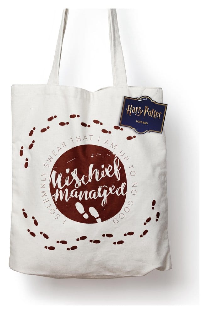 Harry Potter Tote Bag Marauders Map Cotton