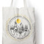 Harry Potter Tote Bag Hogwarts Castle Cotton