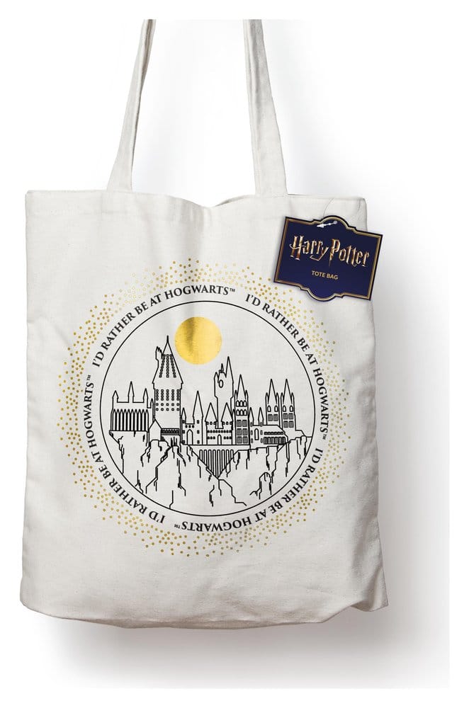 Harry Potter Tote Bag Hogwarts Castle Cotton
