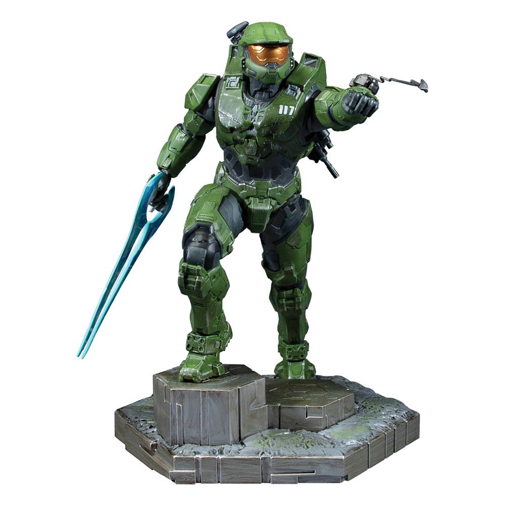 Halo Infinite PVC Statue Master Chief &amp; Grappleshot 26 cm