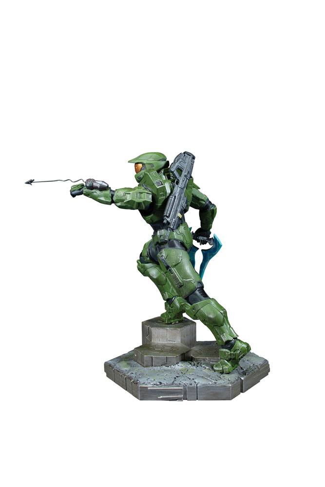 Halo Infinite PVC Statue Master Chief &amp; Grappleshot 26 cm