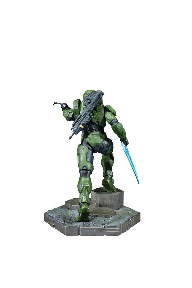 Halo Infinite PVC Statue Master Chief &amp; Grappleshot 26 cm