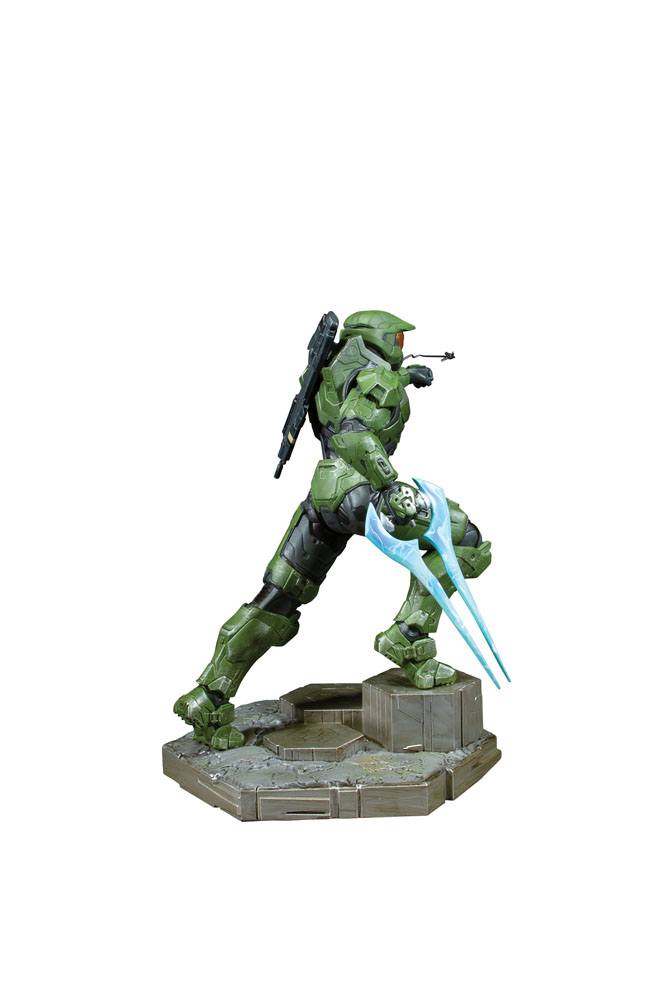 Halo Infinite PVC Statue Master Chief &amp; Grappleshot 26 cm