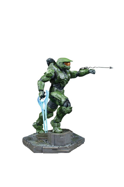 Halo Infinite PVC Statue Master Chief &amp; Grappleshot 26 cm