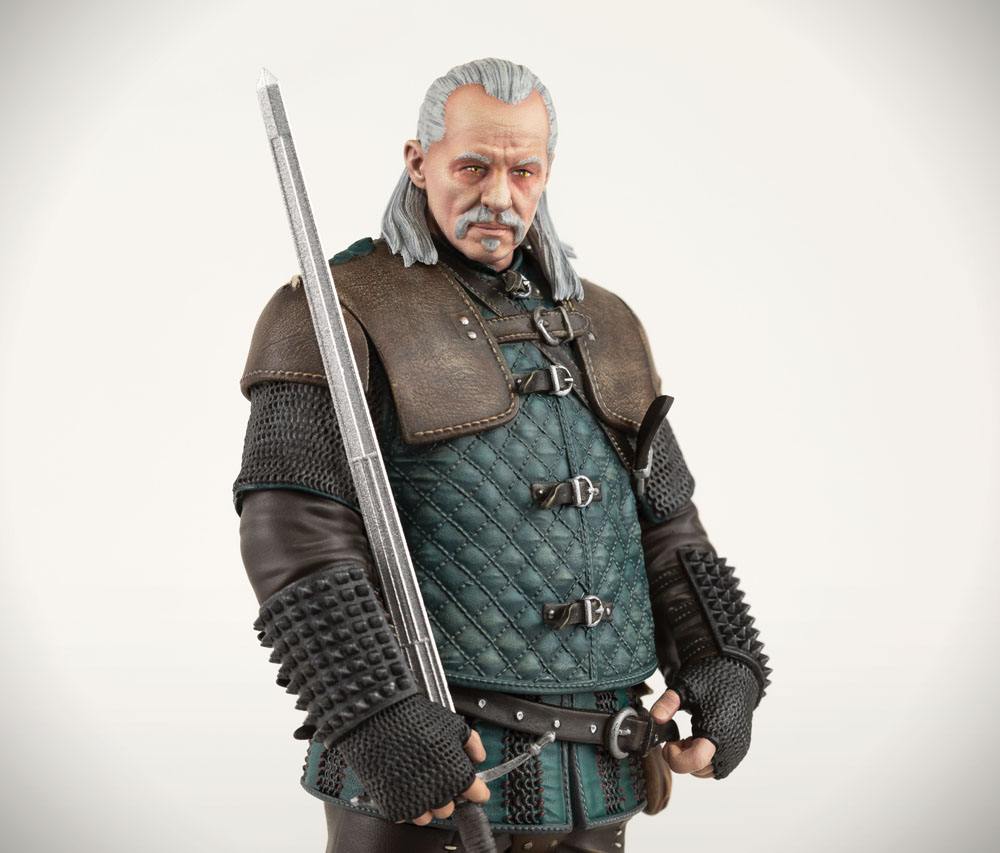 Witcher 3 Wild Hunt PVC Statue Vesemir 21 cm