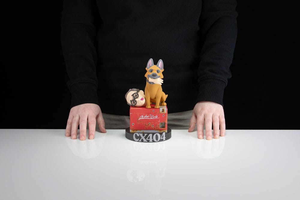 Fallout Vinyl Figure CX404 &amp; Wilzig (Head) Stylized 20 cm
