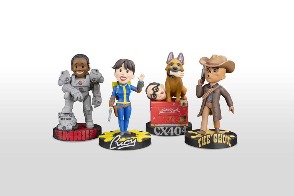 Fallout Vinyl Figure CX404 &amp; Wilzig (Head) Stylized 20 cm