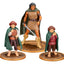 Lord of the Rings Animated Film PVC Figures 3-Pack Frodo, Aragorn, and Samwise