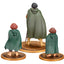 Lord of the Rings Animated Film PVC Figures 3-Pack Frodo, Aragorn, and Samwise