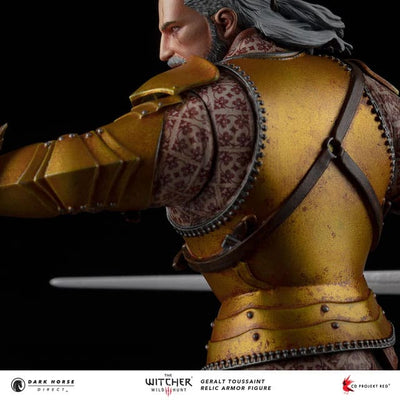 The Witcher 3 PVC Statue Geralt Toussaint Relic Armor 20 cm