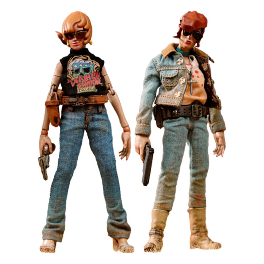 Death Gas Station Series Action Figures Canyon Sisters: Mrs. T &amp; Ms. L 15 cm