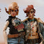 Death Gas Station Series Action Figures Canyon Sisters: Mrs. T &amp; Ms. L 15 cm