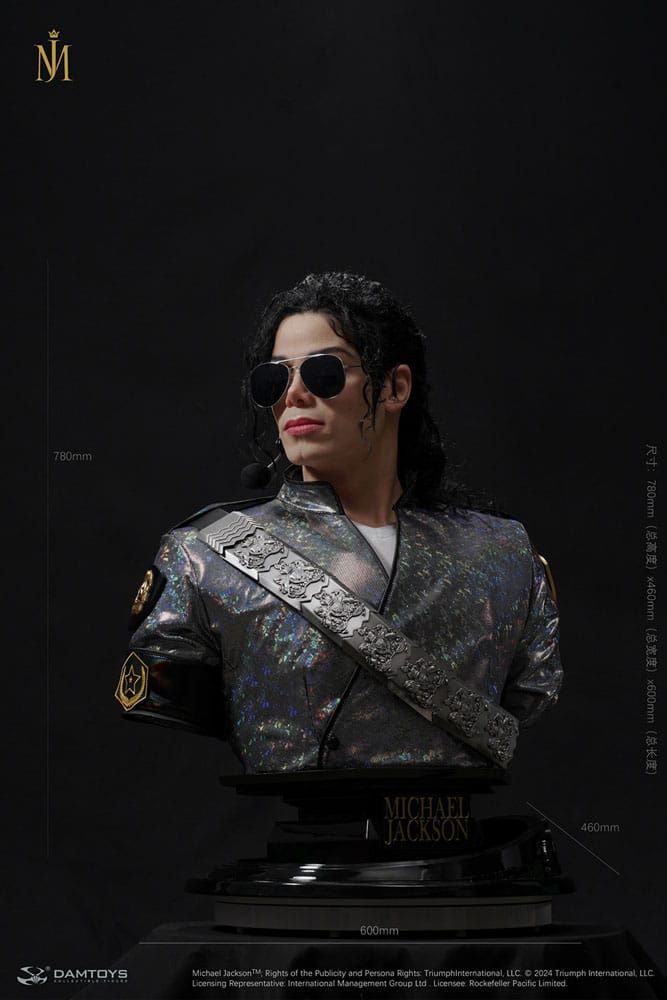 Michael Jackson Life-Size Bust 1/1 Dangerous Tour 78 cm