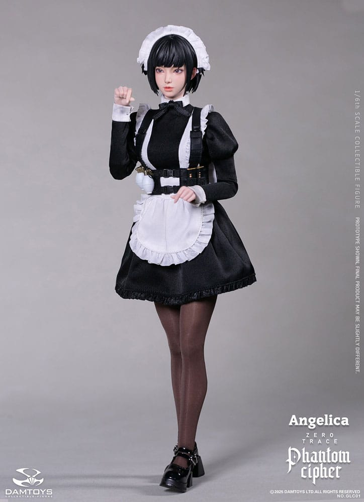 Phantom Cipher: Zero Trace Action Figure 1/6 Angelica 30 cm