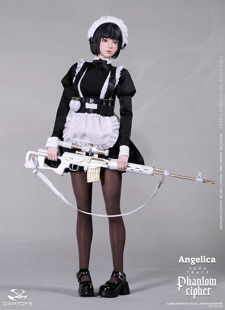 Phantom Cipher: Zero Trace Action Figure 1/6 Angelica 30 cm