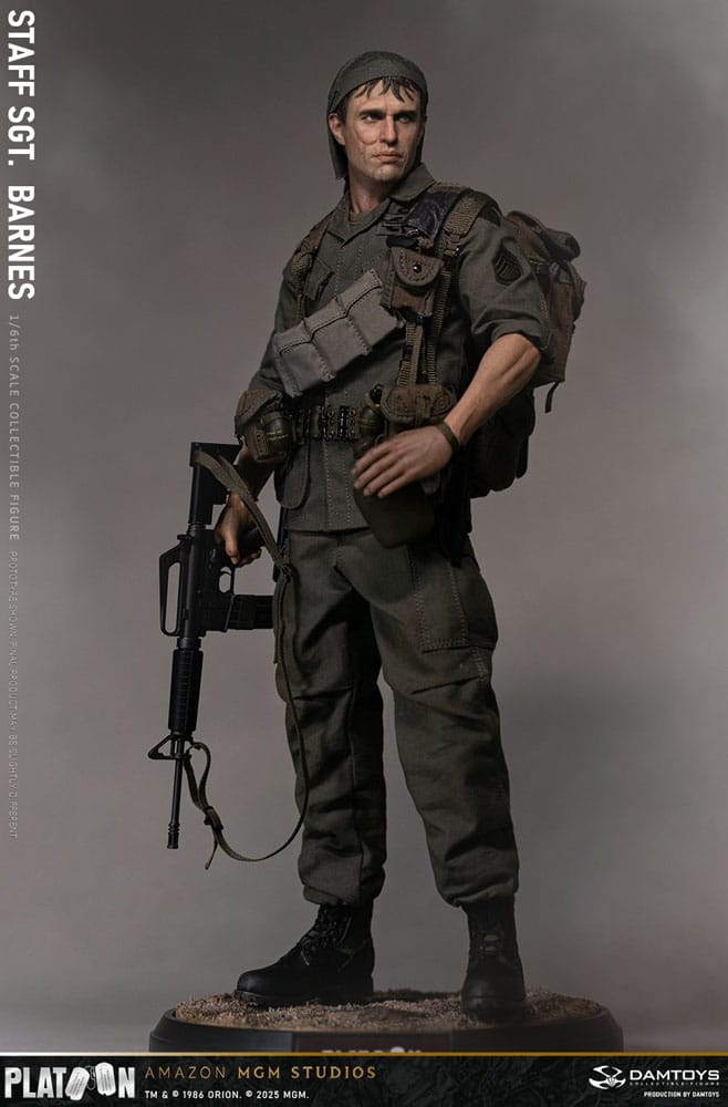 Platoon Action Figure 1/6 Staff Sergeant Barnes 30 cm