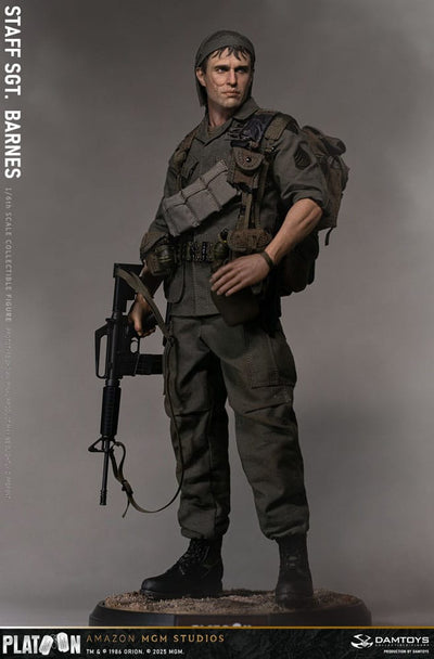 Platoon Action Figure 1/6 Staff Sergeant Barnes 30 cm