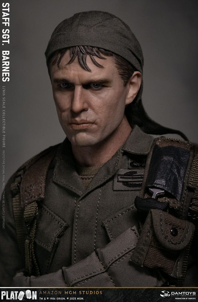 Platoon Action Figure 1/6 Staff Sergeant Barnes 30 cm