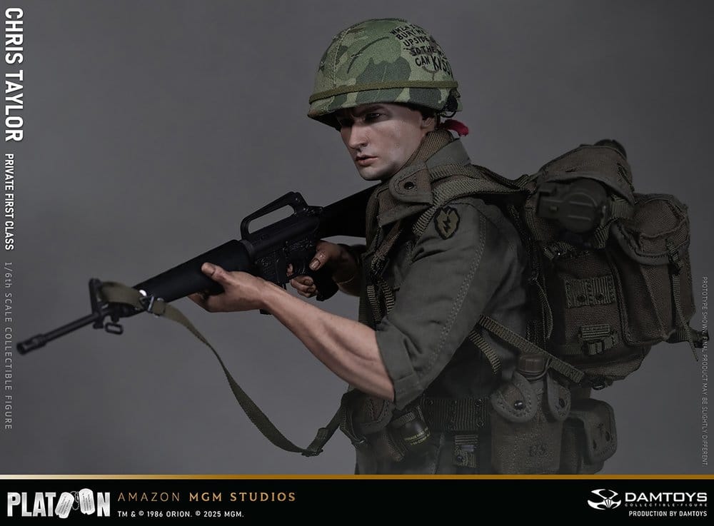 Platoon Action Figure 1/6 Chris Taylor 30 cm