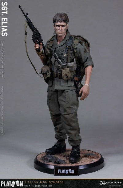 Platoon Action Figure 1/6 Sergeant Elias 30 cm