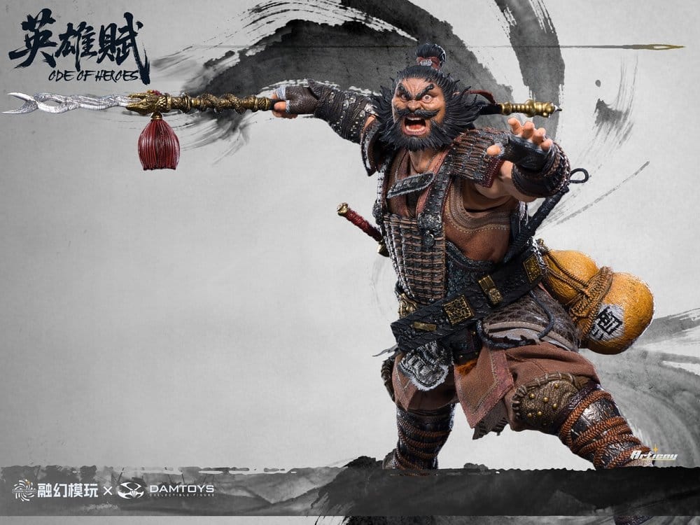 Romance of the Three Kingdoms Action Figure 1/12 Ode of Heroes: Zhang Fei (Deluxe) 16 cm